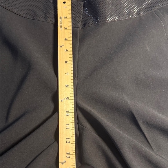 St. John Black Trousers with elegant festive waist size 10 - Picture 5 of 7